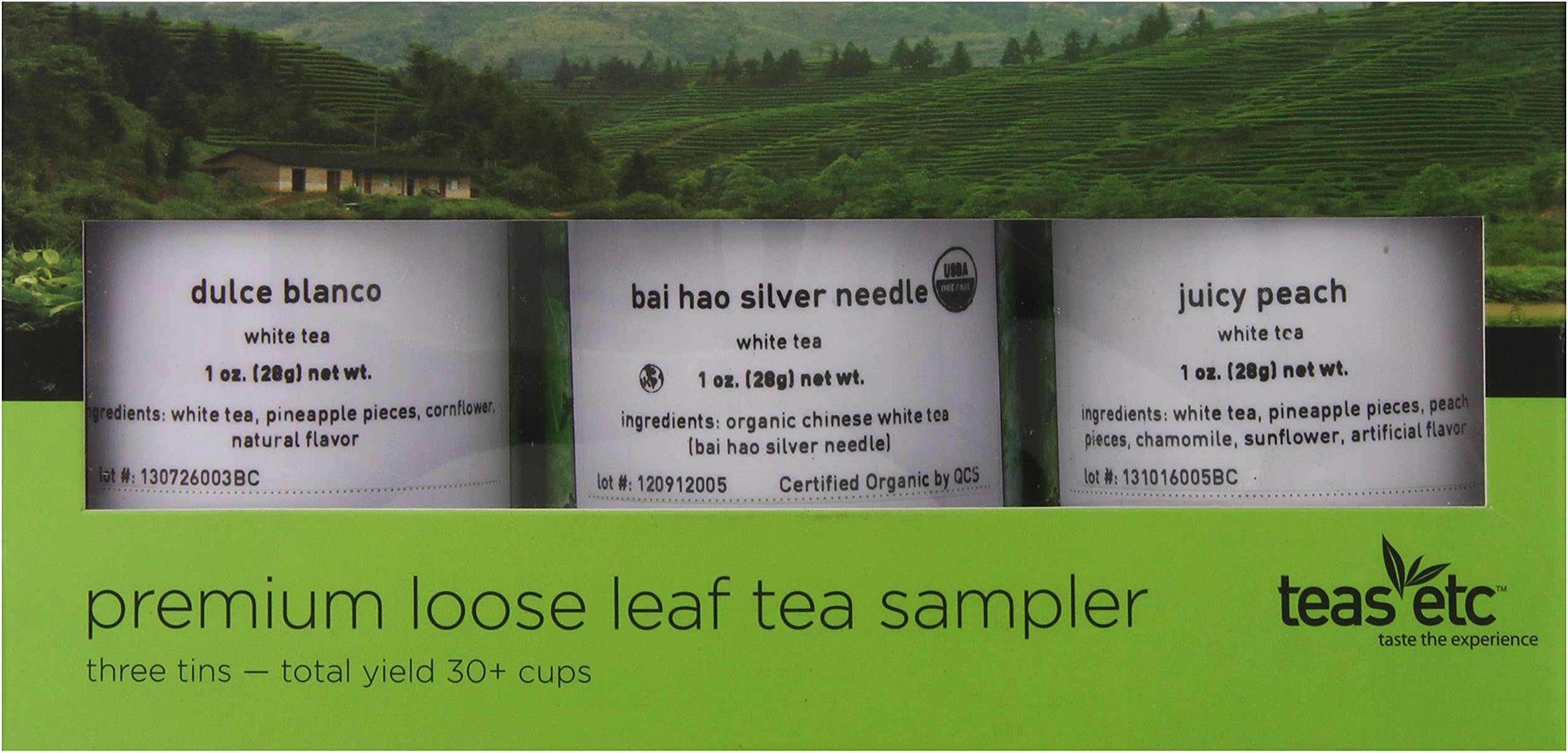 Tea Sampler Premium White Tea Sampler, 3 Ounce