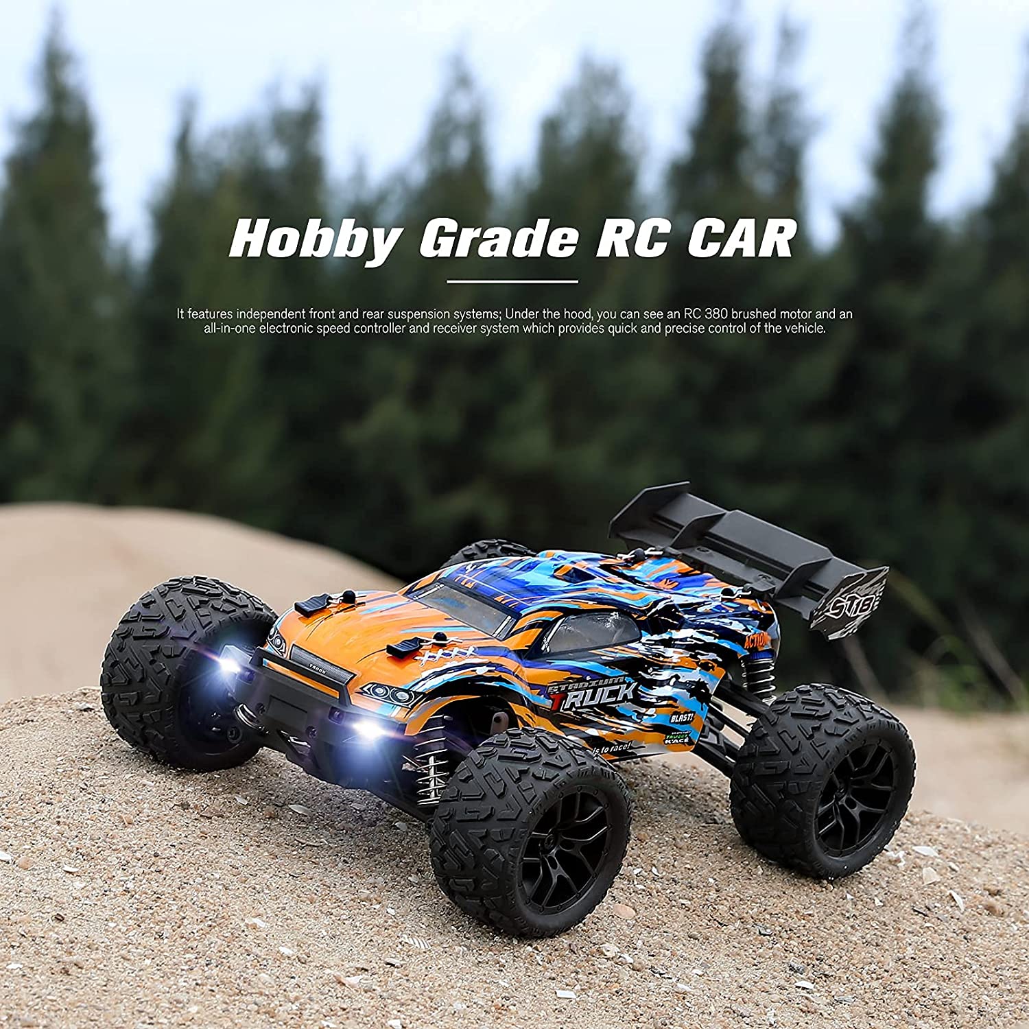 Amazon.co.jp: HBXラジコンカー ラジコンカーオフロード こども向け 1