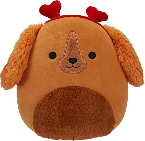 Miniatura 2 de Squishmallows Paquete de 2 peluches originales de Finley y Corinna de 8 pulgadas para el día de San Valentín, peluche oficial ultrasuave de Jazwares