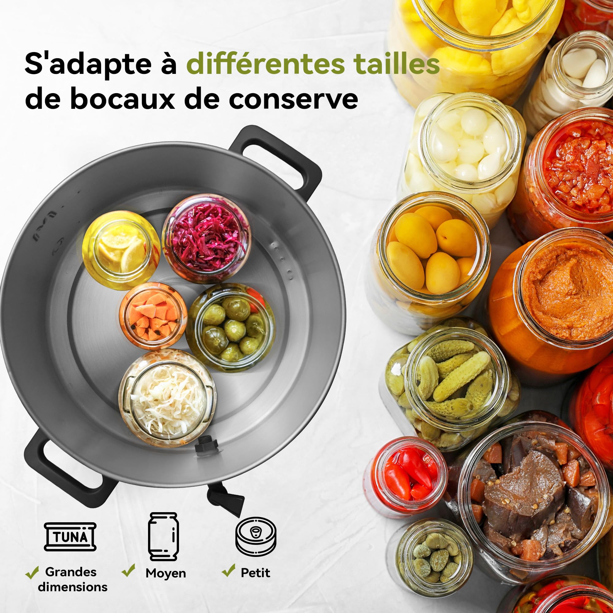 Distributeur de boissons chaudes - 27 l - Acier inoxydable 304-1800 W - 30-100 °C - Minuterie 20-120 min - Fonction maintien au chaud - Protection contre la surchauffe