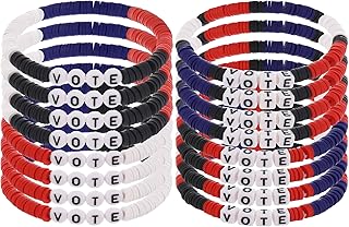 Surfer Heishi Bracelets for Women Bulk Handmade Stackable Stretch Friendship Bracelets Christmas Jewelry Gifts for Women