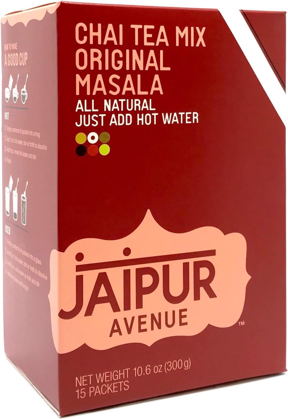Jaipur Avenue Chai Tea Mix Masala (15-Count Box)