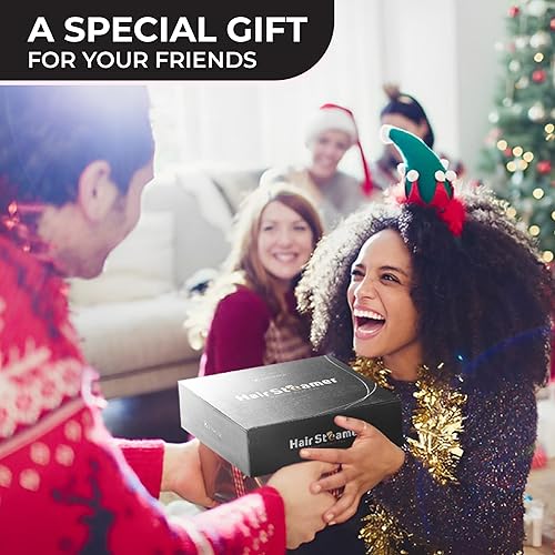 Miniatura 9 de Vaporizador de cabello para cabello natural, uso doméstico con 10 niveles que se calienta rápidamente, tapa de calor para acondicionamiento