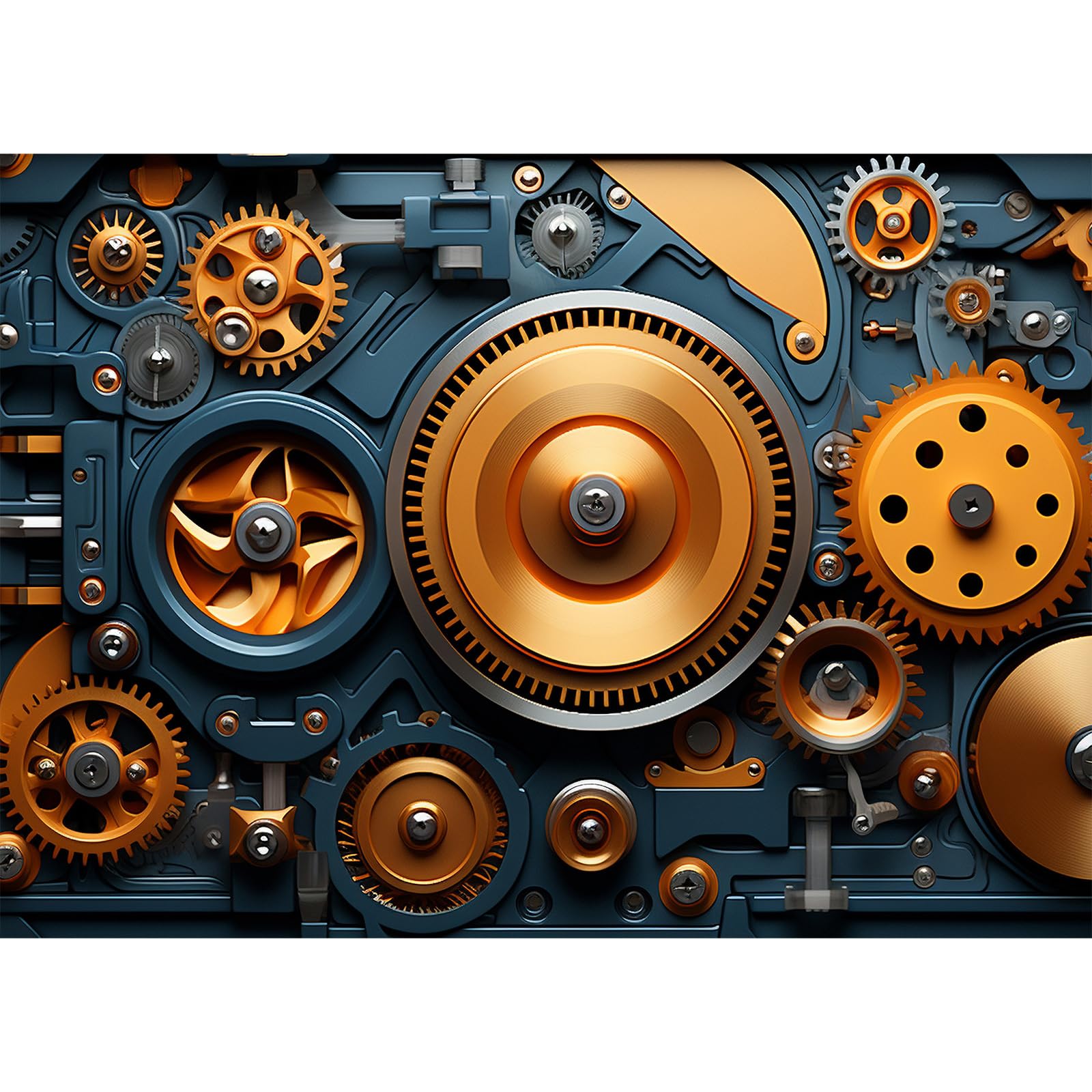 Jigsaw Puzzles for Adults 1000, Puzzles for Adults, Challenging Puzzles, Puzzle Game for The Whole for Women, Gifts for Men, Theme:Mechanical Gear