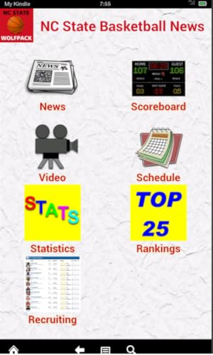 NC State Basketball News (Kindle Tablet Edition)
