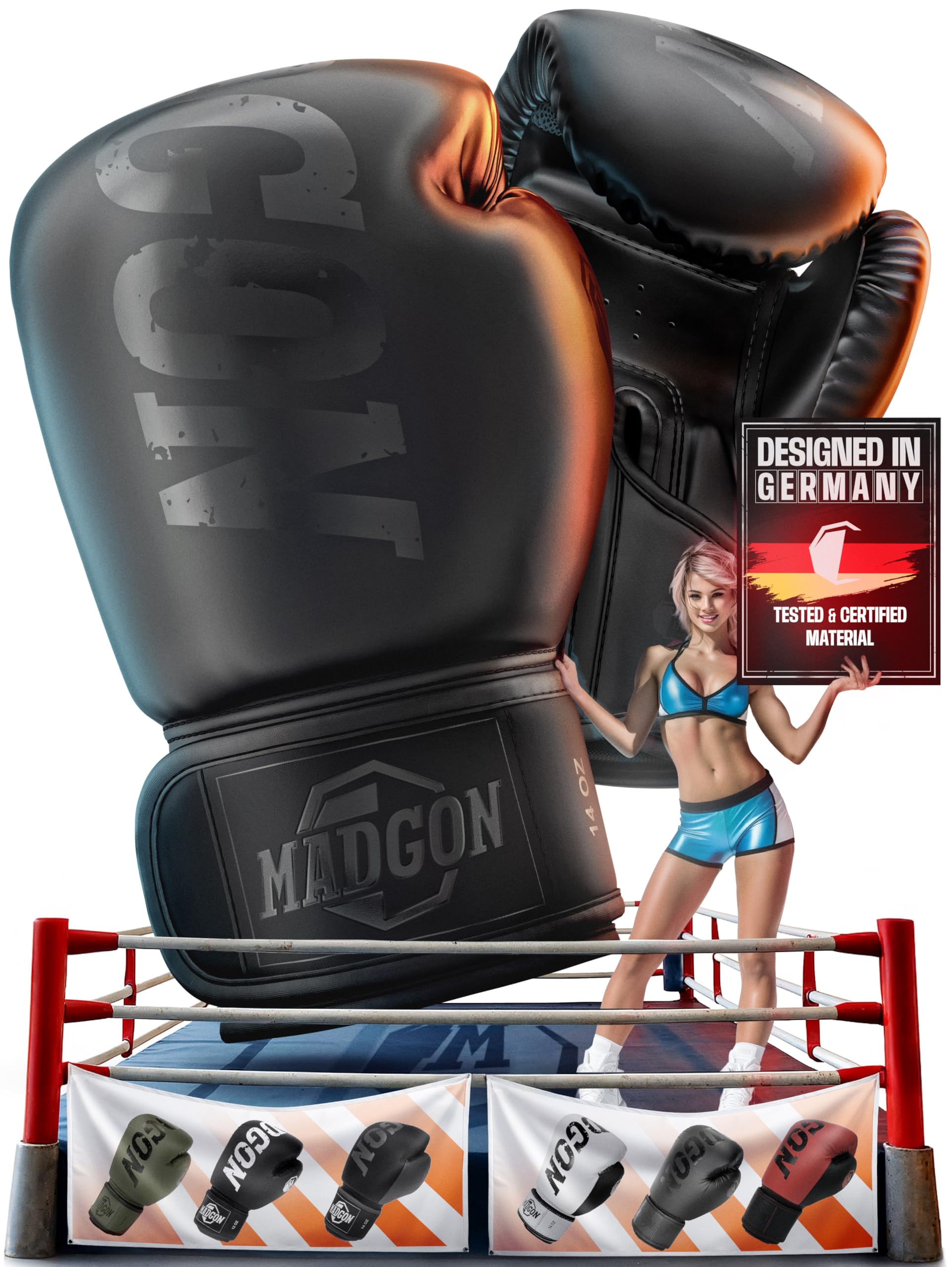 Boxhandschuhe Für Muay Thai & Kickboxen – Langlebige Sparring-Handschuhe Für Männer Und Frauen