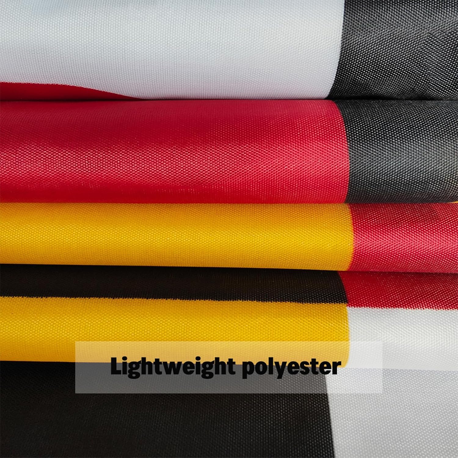 Double Sided Maryland Sates Flag 3x5 FT Outdoor- UV Fade Resistant 3Ply Maryland MD Flags Canvas Header with 2 Brass Grommets Easy to Rising