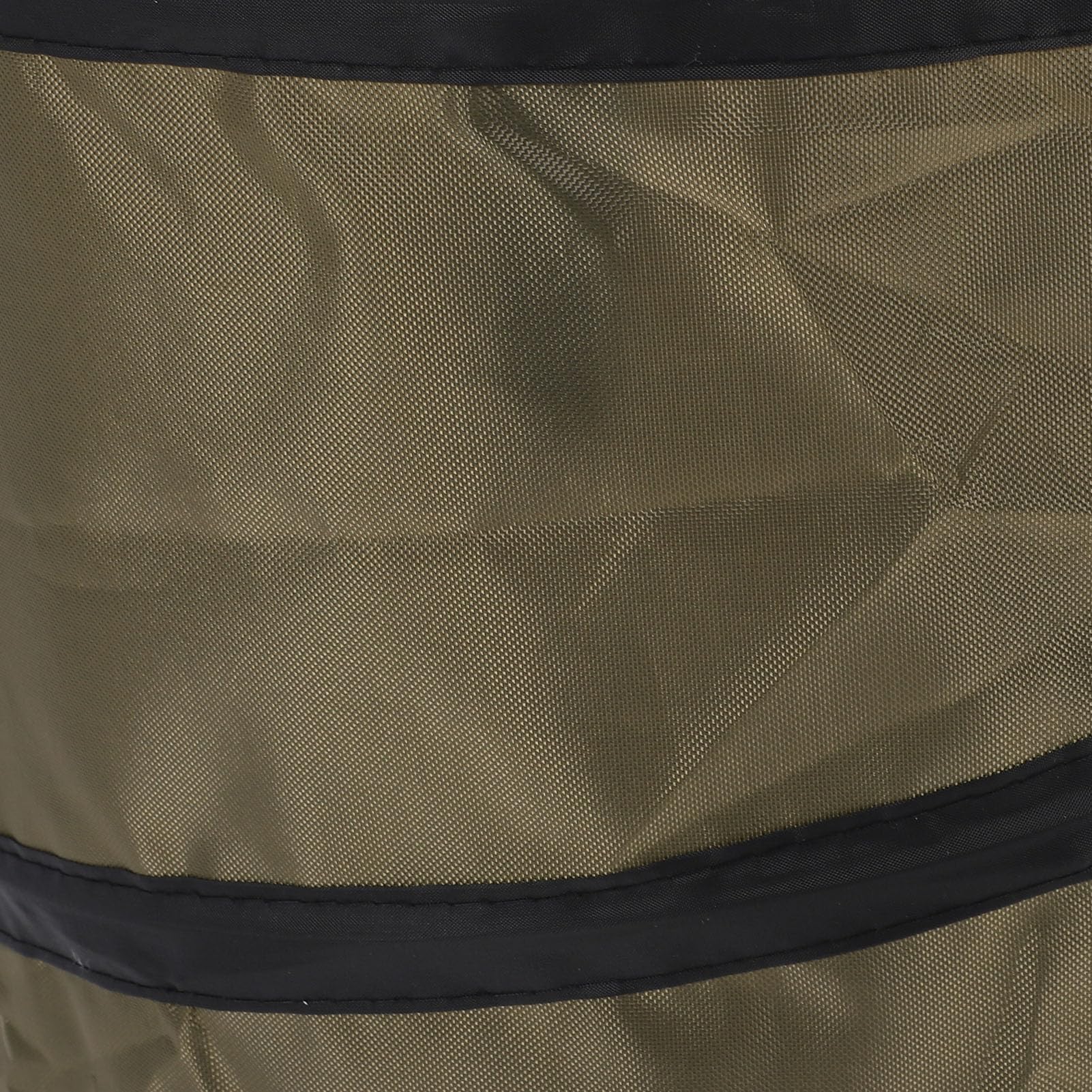 37L Mittelgroße Camping -Mülldose mit Großer Kapazität, Faltbarer Rasenblatt -Müllsack, Tragbarer Picknick -Lagerbehälter Im Freien für Garten, Oxford -Stoff, 37L (Dunkelgrün)