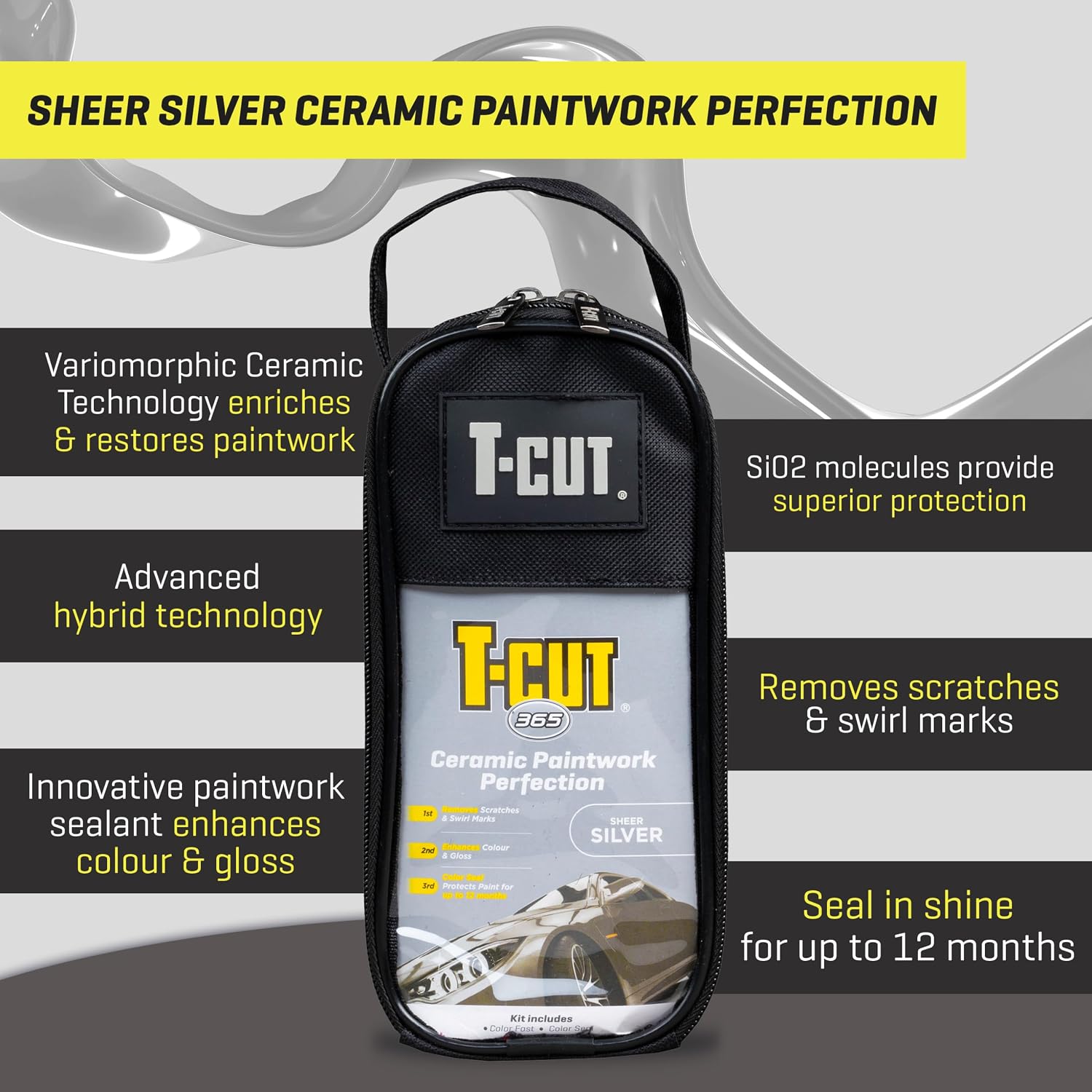 T-Cut 365 Sheer Silver Paintwork Perfection Kit