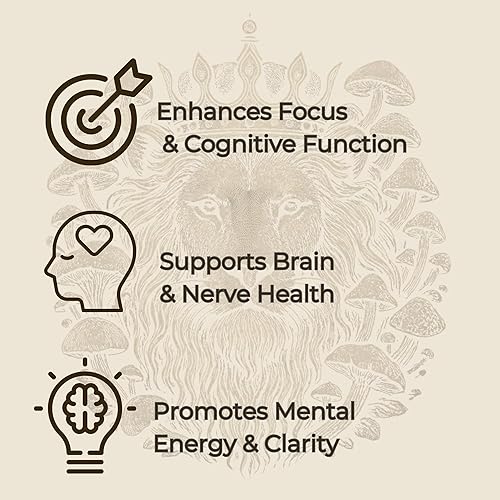 Miniatura 2 de Crema de hongos de melena de león  Niebla cerebral y soporte de memoria  Mezcla nootrópica Hericium erinaceus con Reishi y Cordyceps  2 oz  King &