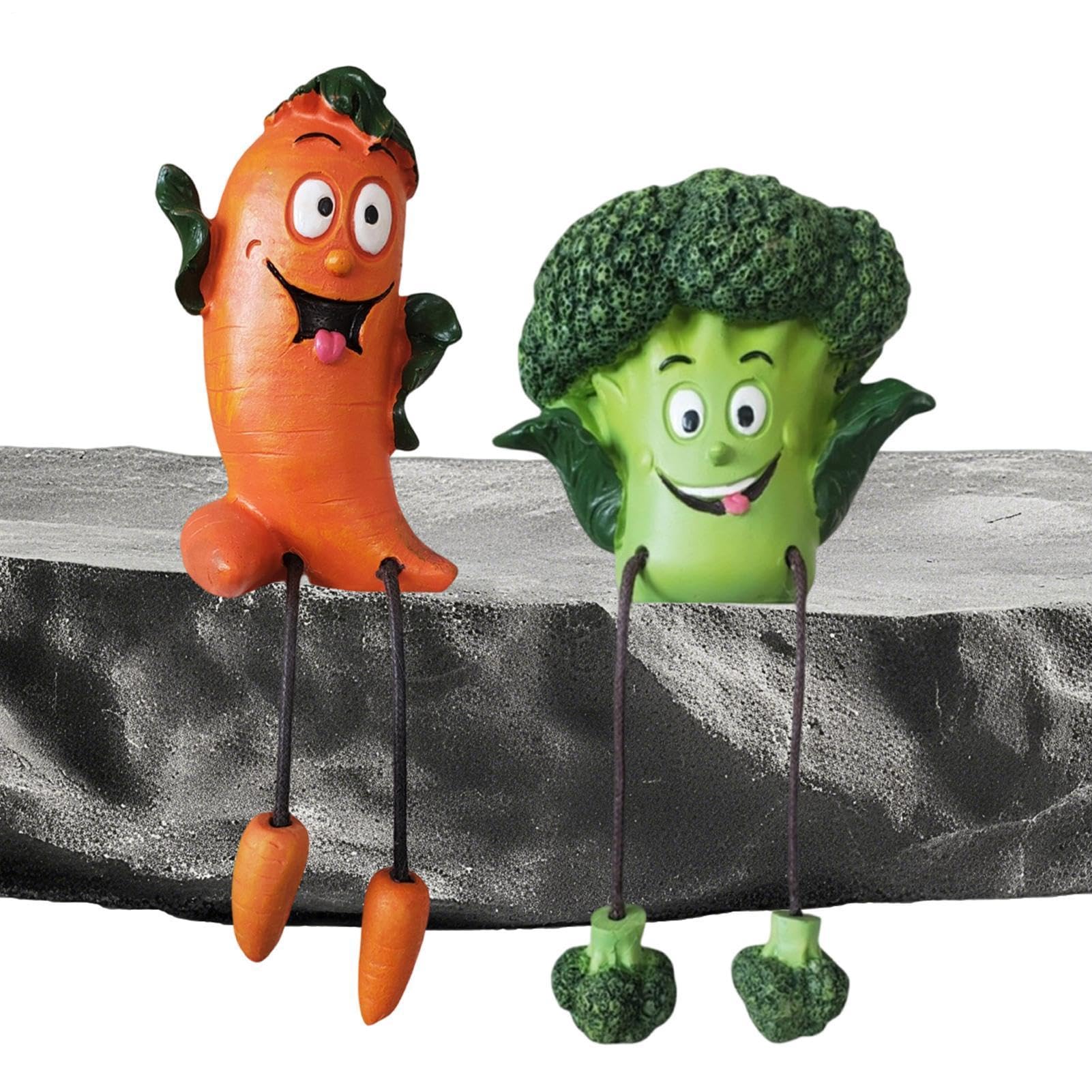 Statue brocoli en résine de 18.5 cm comme ornement à suspendre Generico