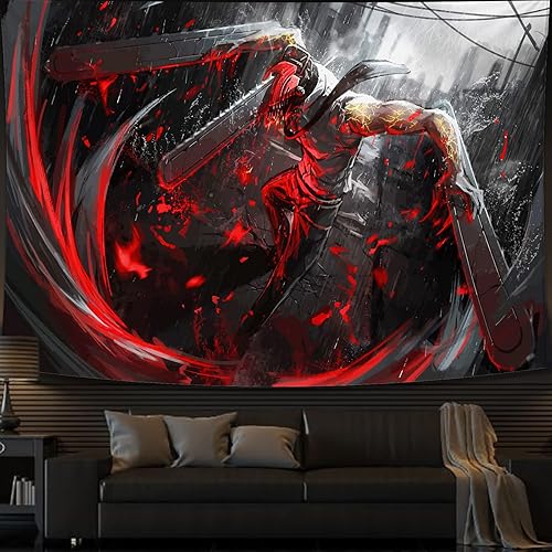 Miniatura 7 de WSRXDMSN Tapiz de pared de anime, galaxia nocturna estrellada para fiesta, dormitorio, sala de estar, 40 x 60 pulgadas (4)