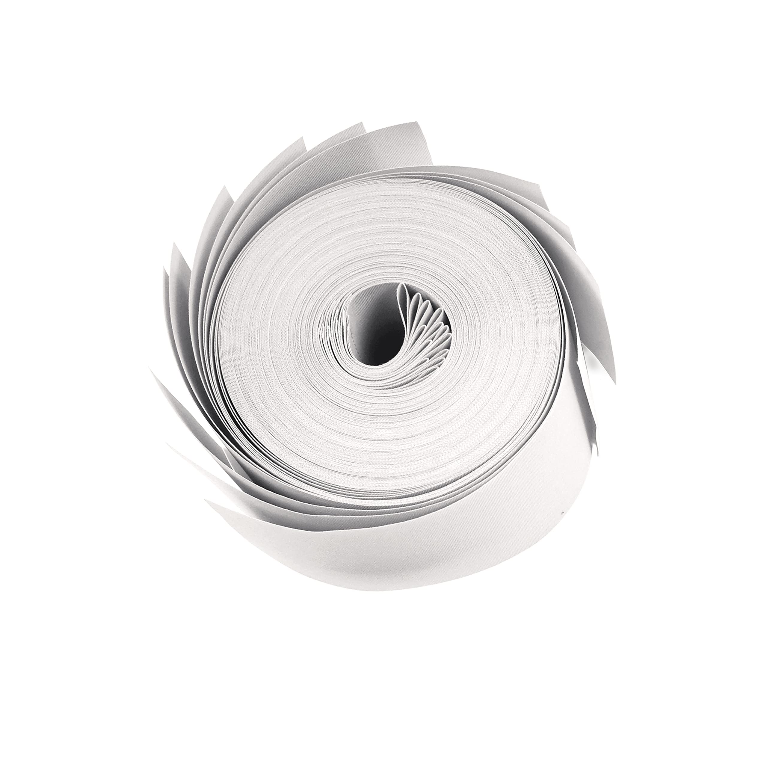 Ventanara® Lamellenvorhang durchgehende Schiene Komplettset Vertikaljalousie 89mm inkl. Montagematerial (Weiß (tageslicht), 250 x 180 cm)
