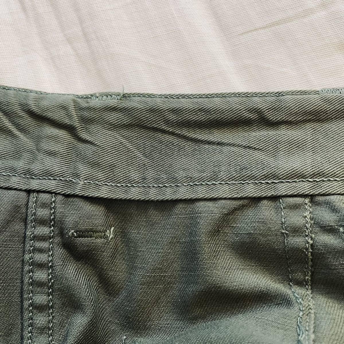 【1ウォッシュ】40s usnavy n3 cotton twill 1940's US.NAVY N-3 Cotton Twill Trousers | Unwave