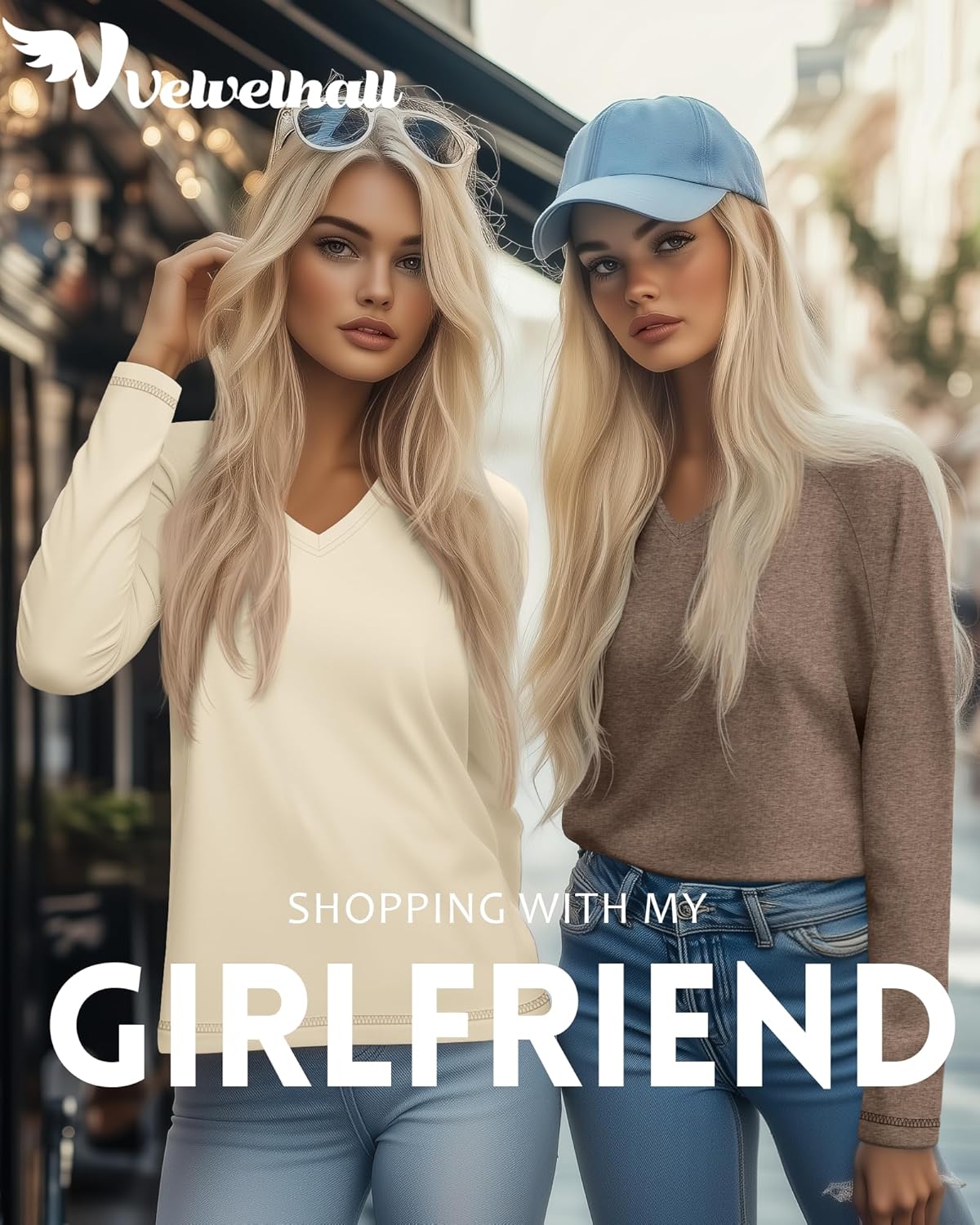 3 Pack Women's Long Sleeve T Shirts V Neck Raglan Tunic Tops Loose Casual Basic Tee Fall Winter Ladies Outfit - Image 4