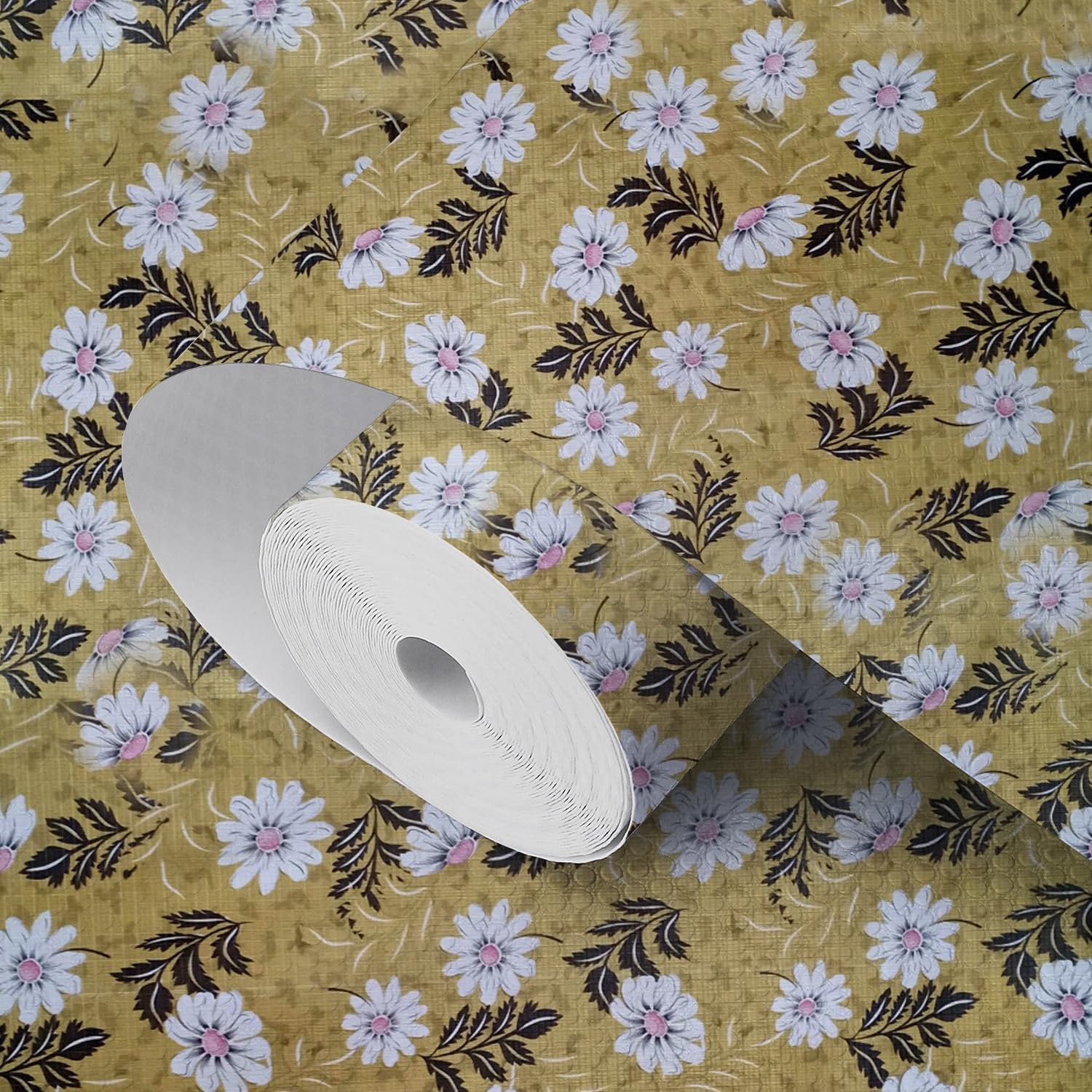 Pink PVC Drawer Shelf Liner - 10 Meter Roll -9