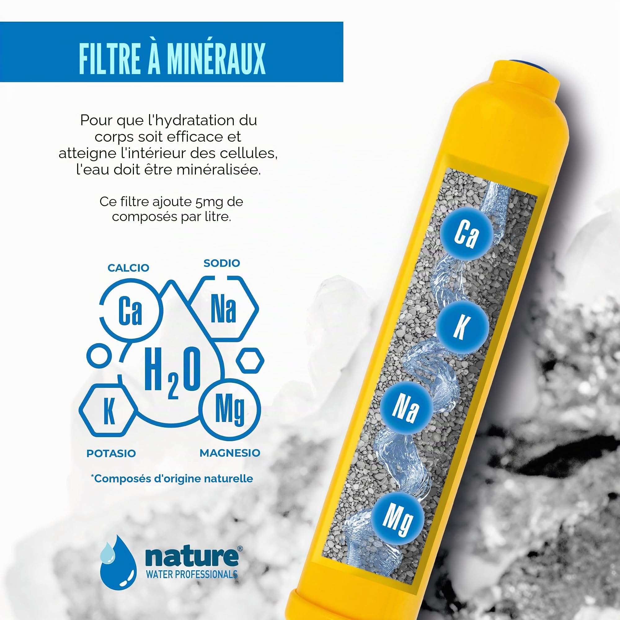 Nature Waterprofessionals Osmoseur inverse domestique 6 étapes