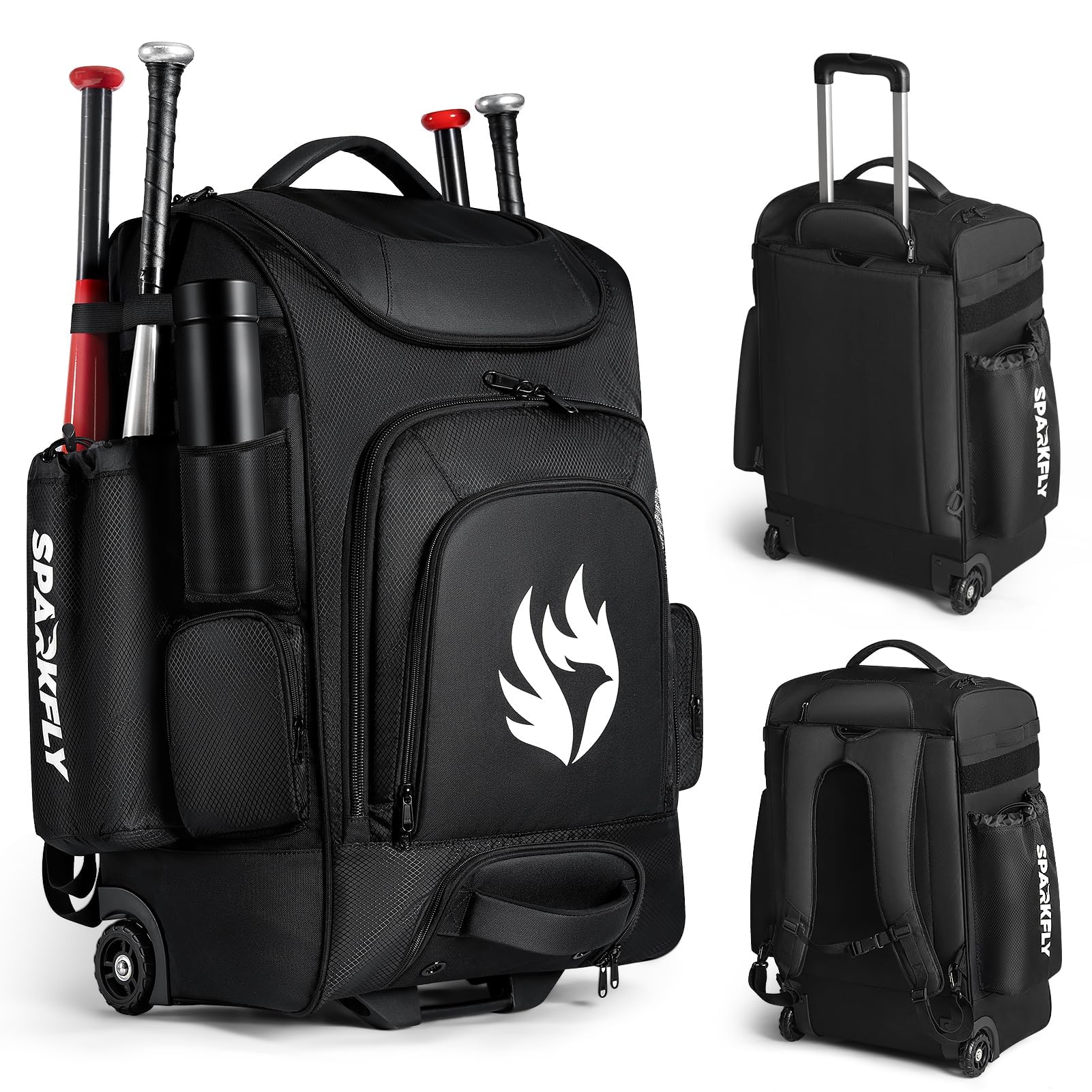 best rolling baseball bag