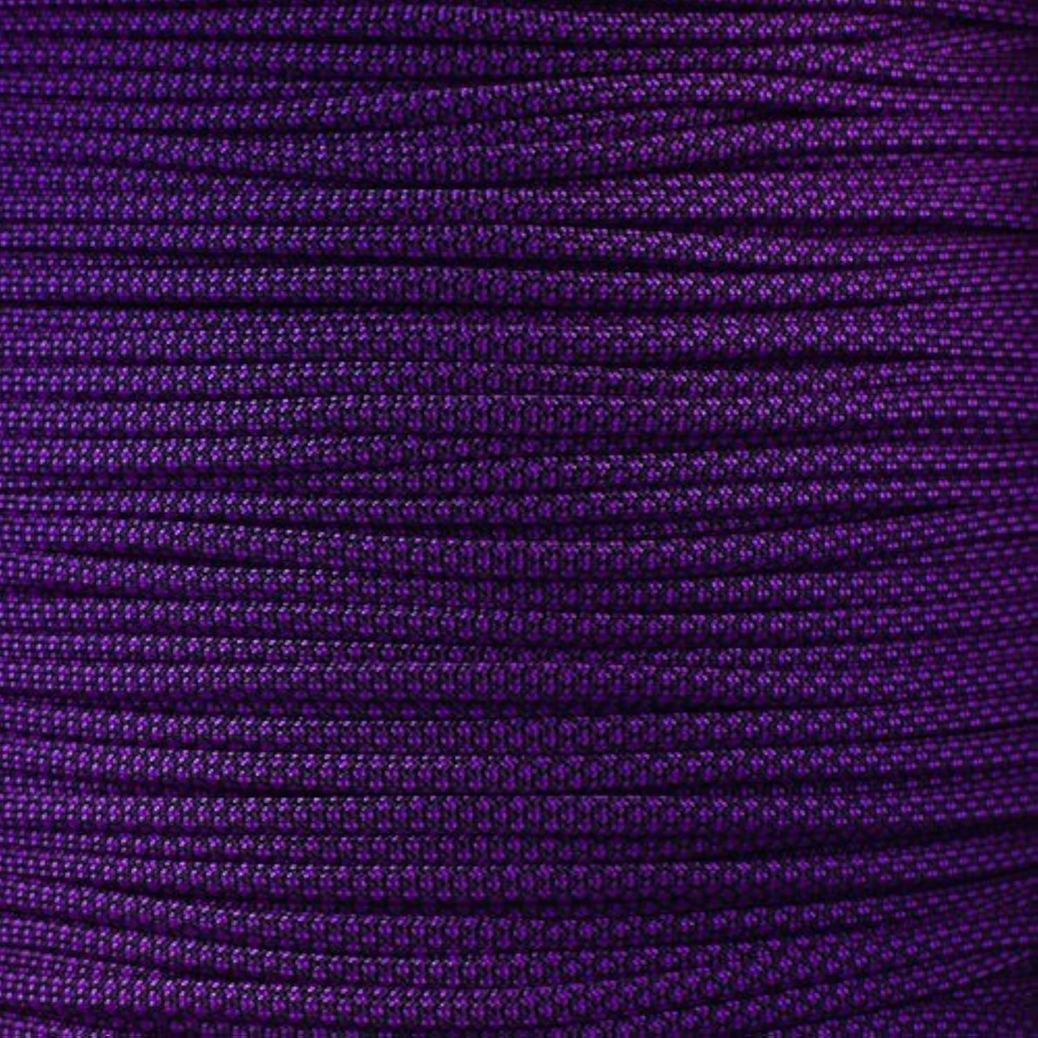 PARACORD PLANET 10', 20', 25', 50', 100' Hanks & 250', 1000' Spools of Parachute 550 Cord Type III 7 Strand Paracord Over 200 Colours