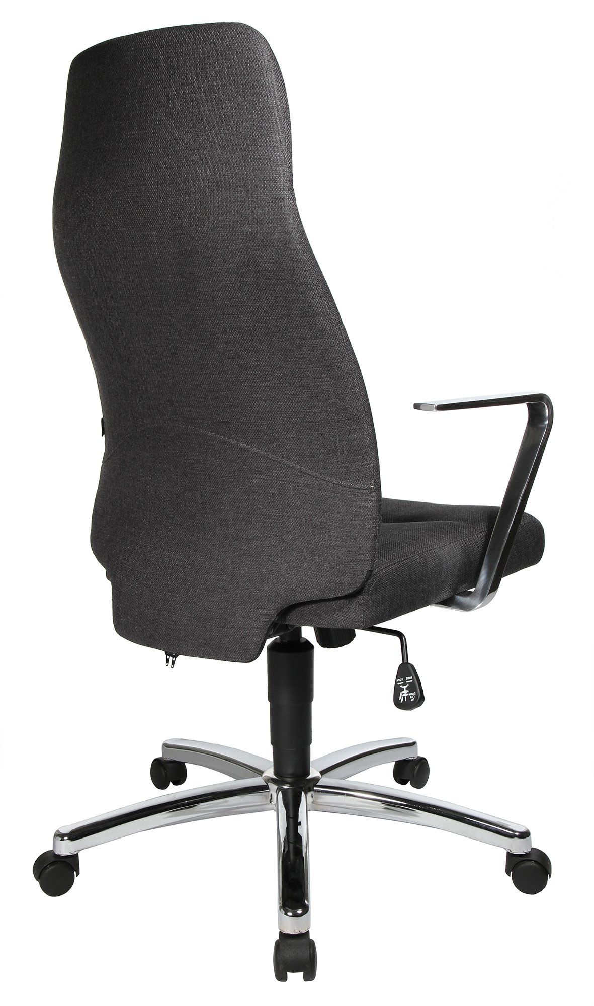 Topstar NC79RDC2 Chefsessel Chairman, 63 x 64 x 124, stoff anthrazit