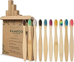 Bamboo toothbrushes.