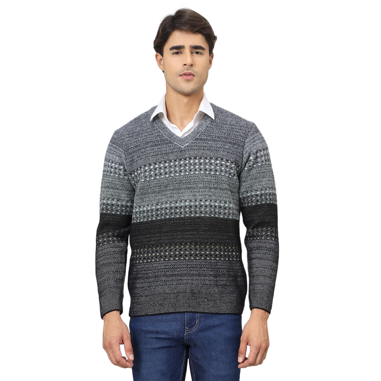 duke Men Acrylic Blend Modern Sweater-picture-29