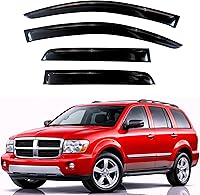 Vista 233 de KPY Moldura deflectora de viento con protección contra la lluvia compatible con GMC Terrain 2018-2023, 4 unidades, para ventana lateral, autoadhesiva