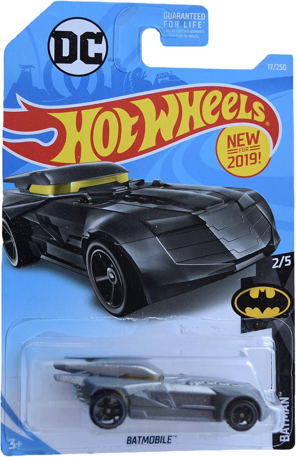 Hot Wheels Batmobile 17/250, Gray