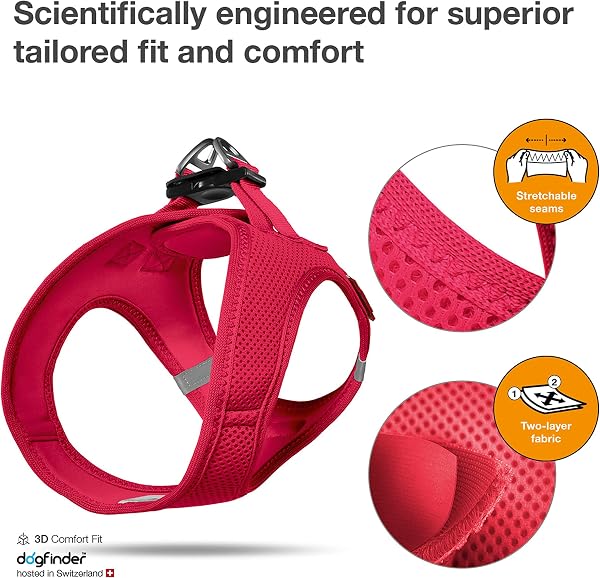 Vest Harness Air-Mesh Red XL - 3