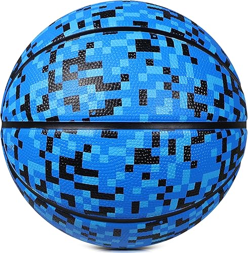 Miniatura 77 de Balón de baloncesto de goma oficial para interiores y exteriores, para hombres, tamaño 3/4/5/6/7 para niños, jóvenes, adolescentes, niños y niñas,