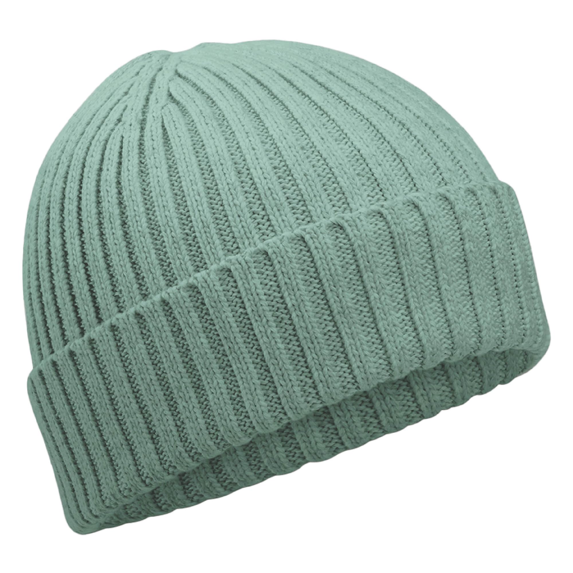 Beechfield - Organic Cotton Kids Beanie - Dusty Green - One Size