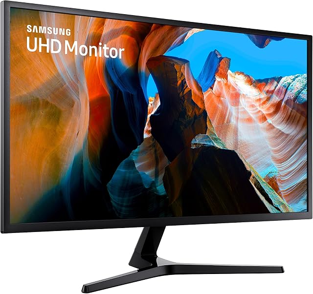 Samsung LU32J590UQUXEN 32-Inch 4K Ultra HD 3840 x 2160 LED Monitor - 2xHDMI, Displayport, Black
