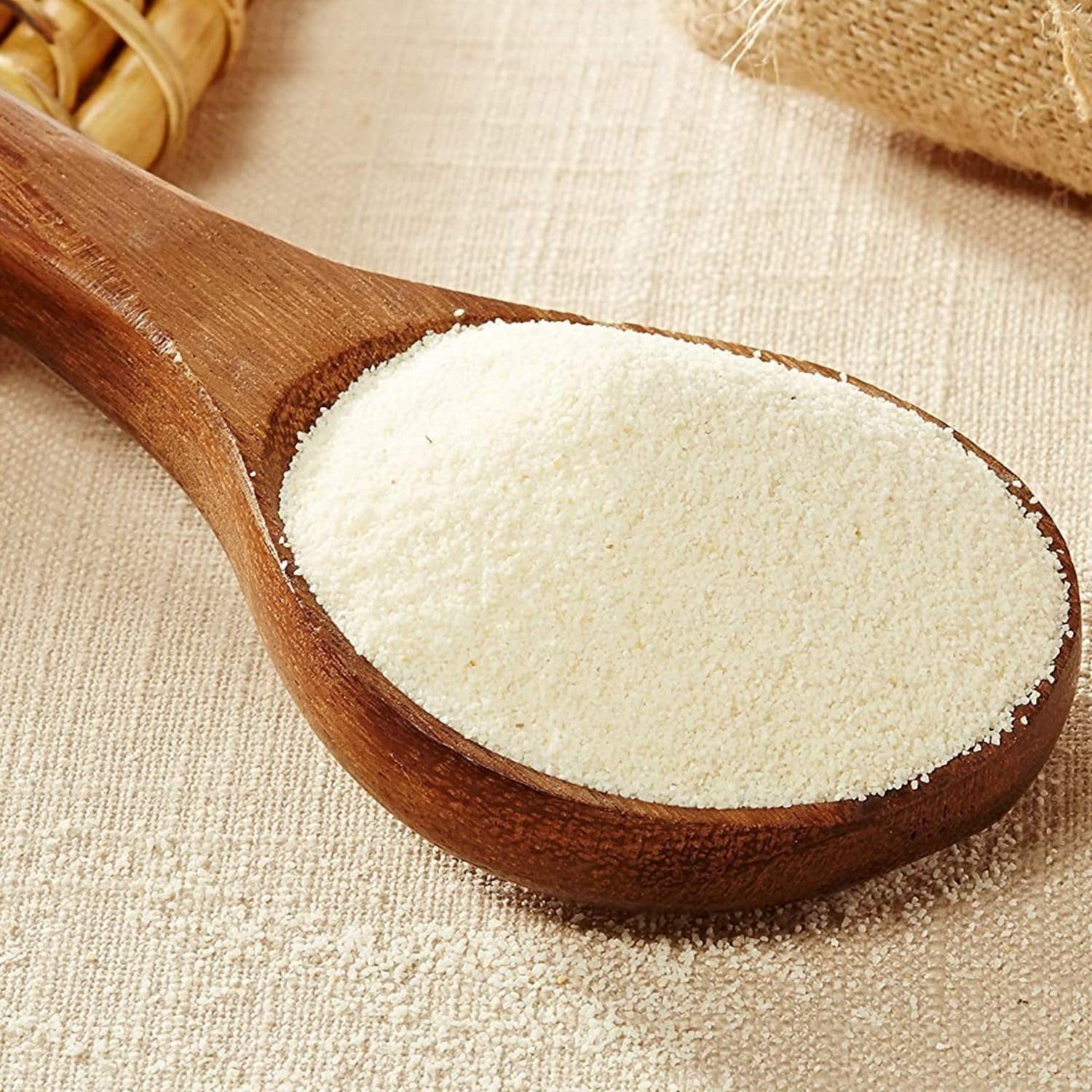 BONGIOVANNI FARINE E BONTA' NATURALI Semola Rimacinata di Grano Duro - Ideale per Pane, Pasta Secca e Fresca, Dolci - 5Kg