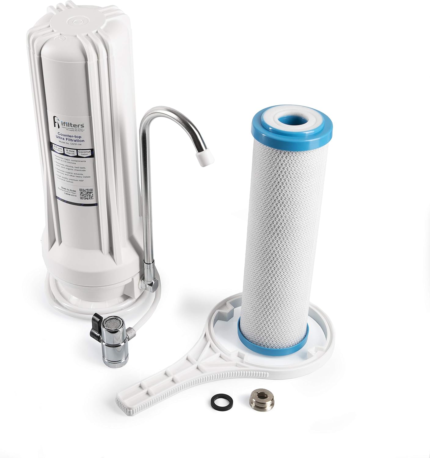 Review Countertop Ultra Drinking Water Filter for VOCs Cysts Pesticides