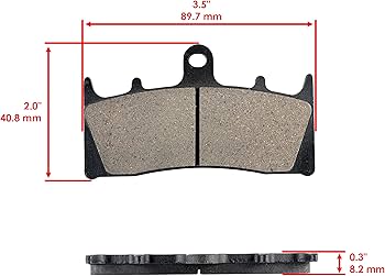 PAD　まとめ2点 Amazon.com: Caltric Front & Rear Brake Pads Compatible with