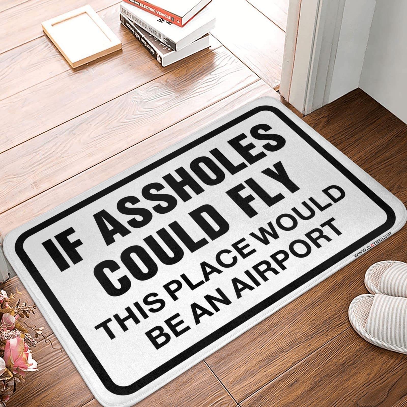 Tapis de sol de garage COTECI anti-salissure paillasson pour ne plus salir votre entrée 50x80