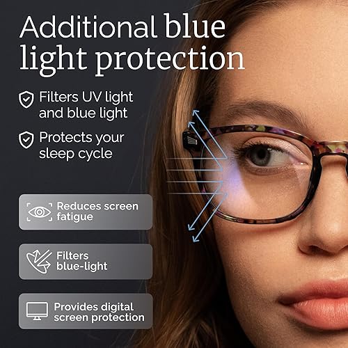 Miniatura 10 de Blue Light Blocking Reading Glasses, Anti HeadacheGlareEye Strain Readers Computer Eyeglasses WomenMen