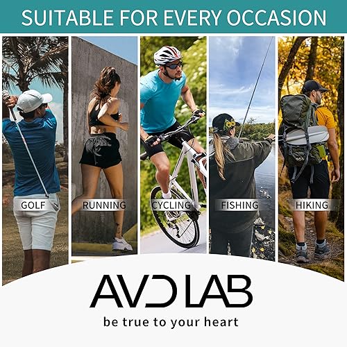 Miniatura 7 de AVDLAB Lentes de sol deportivos polarizados, protección UV400, lentes de ciclismo para mujeres y hombres, béisbol, pesca, correr, golf, AB2203