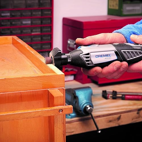 Miniatura 7 de Dremel Tambor de lijado 407 banda de lijado de grano 60 de para uso con herramientas rotativas