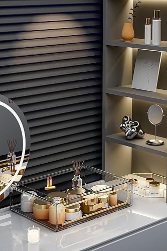 Paquete de 2 organizadores de cajones de almacenamiento de 11 pulgadas para debajo del escritorio, autoadhesivos, cajones de almacenamiento debajo