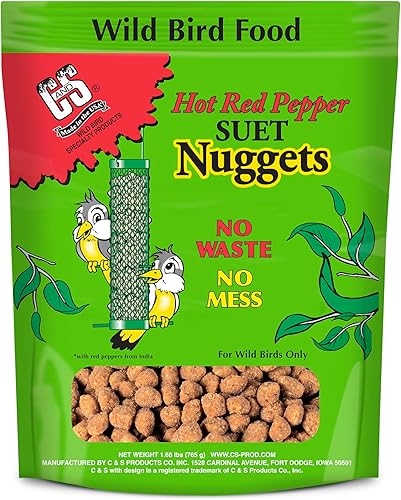 Miniatura 23 de C&S Wild Bird - Mega caja de pepitas de sebo de maní, 8 libras