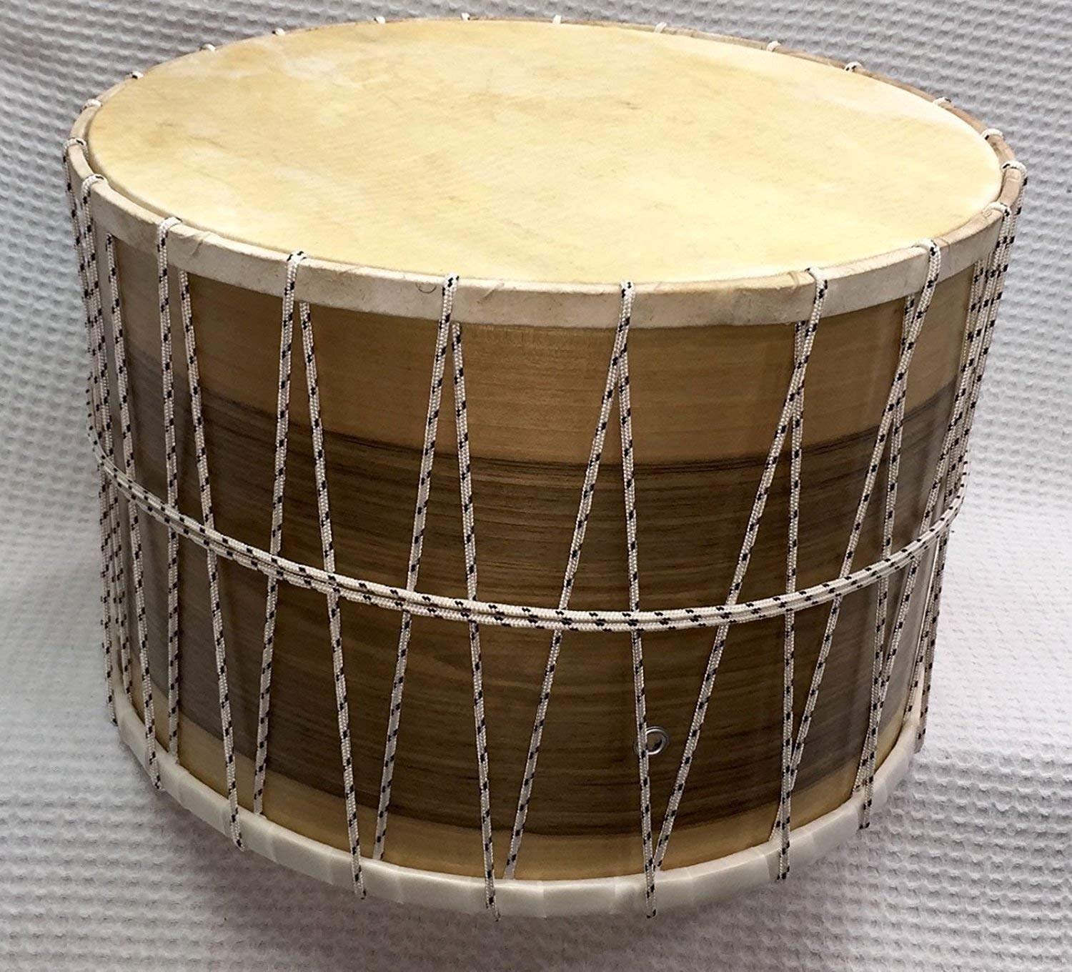 SALA MZIK ALETLERI Davul Drum ED 102 Walnut Wood Frame Drum with Case