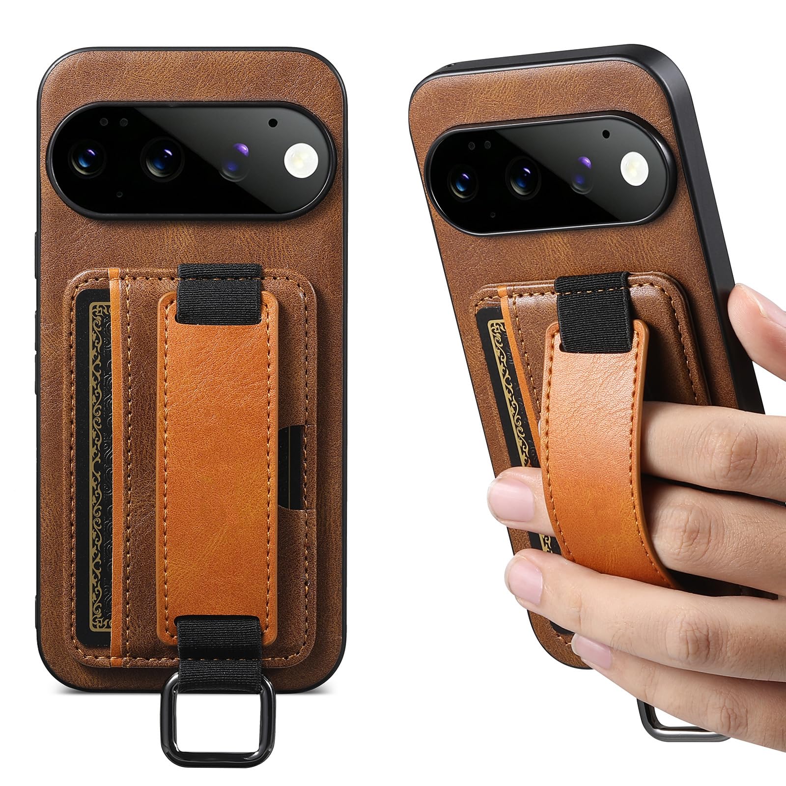 Cover Per Google Pixel 11 Pro XL/ 11 Pro/ 11, Cinturino Da Polso Pieghevole