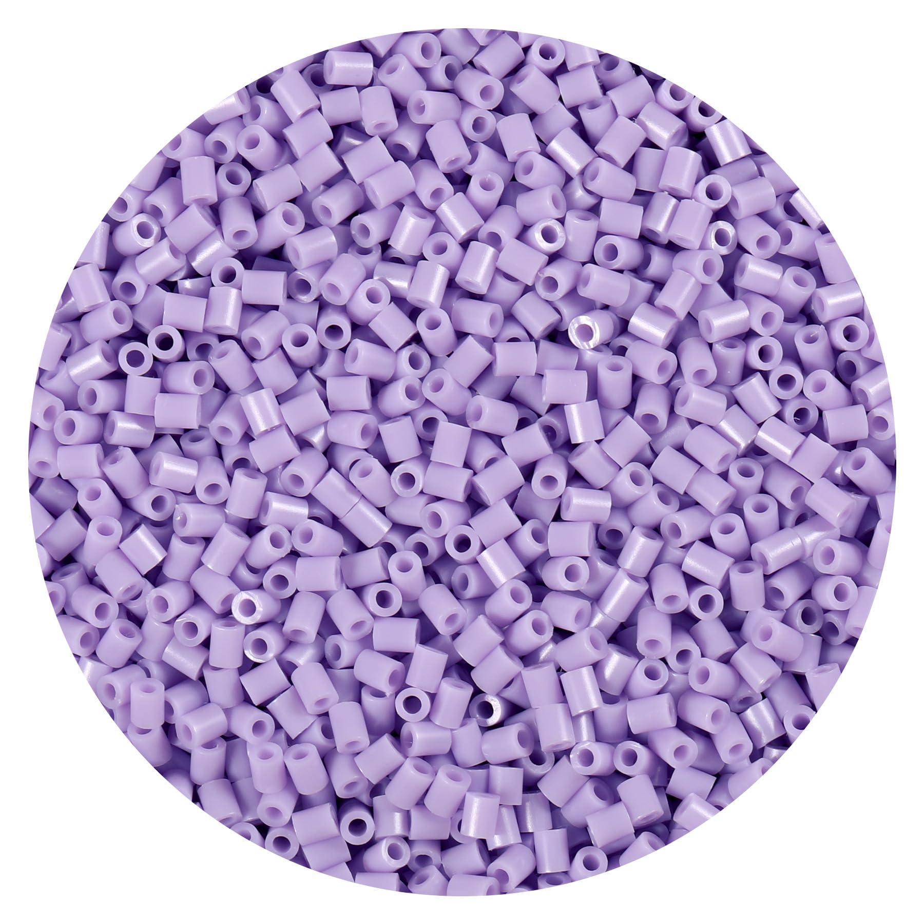 10000Pcs Loose Mini Fuse Beads 2.6mm Bulk Refill Kit Stress Relief Pixel Art 3D Craft Melting Beads for DIY Decor Crafts Creative Handmade Projects (D09 Purple1) โ image 1