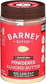 Barney Butter Powdered Almond Butter, Unsweetened, 8 Ounce