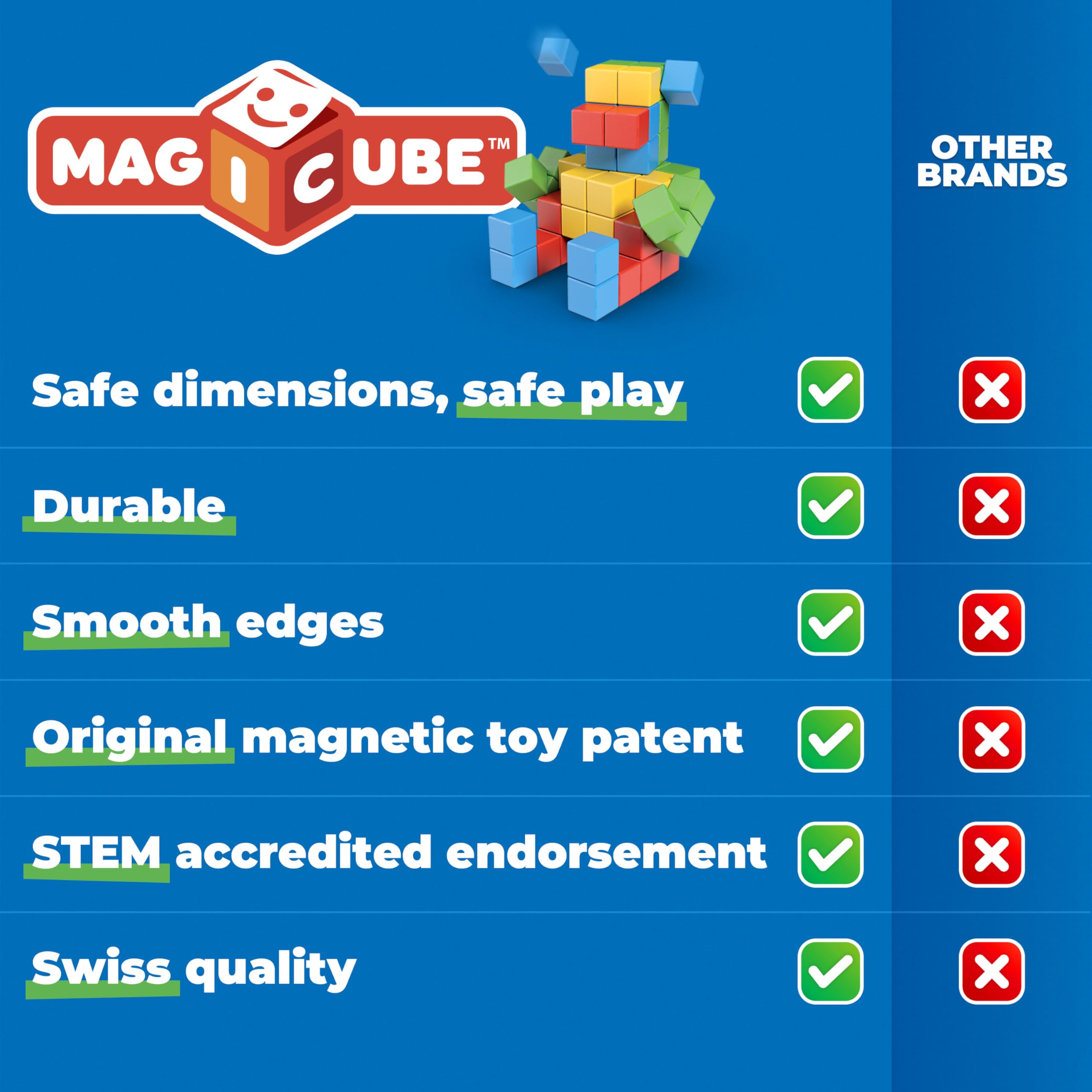 Geomag Magicube 132, Animal Friends