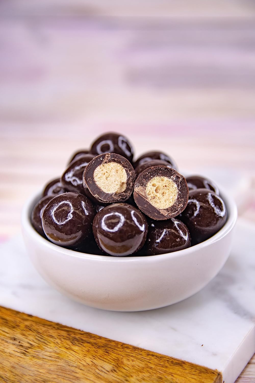 Wockenfuss Candies Dark Chocolate Malted Balls - 2lb