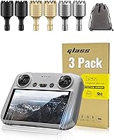Vista 10 de LKTOP 2 Pares de Palancas de Control Remoto Mini 3/Mini 3 Pro/Mini 4 Pro/Air 3/Air 2S/Mavic 3/Mavic 3 Pro/Mavic 3 Classic para DJI 𝗥𝗖/𝗥𝗖𝟮 Joystick