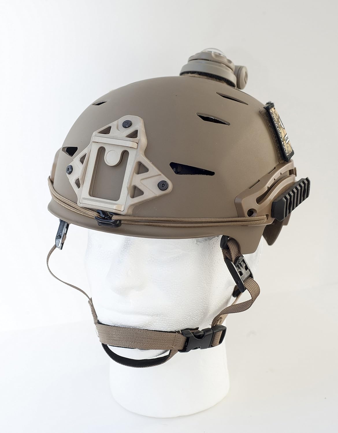 DLP Tactical Low Profile 3-Hole Hybrid NVG Mount Shroud for ACH/MICH/OPS-Core Fast/Crye AirFrame Helmet