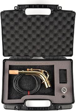 Alto Saxophone Microphone Nalbantov NCM 622 SA Set | Pickup System, Cable, Neck